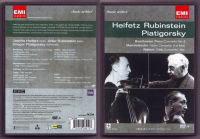 Live performance of Rubenstein Hafez Piatigorskys Classical Masterpieces (DVD)