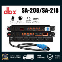 ลําดับการบูตในคลิกเดียว บูต 1-8 ช่อง DBX SA-208/SA-218 มืออาชีพ 8+2 ตัวจัดลําดับพลังงาน 8 ปลั๊กไฟที่ควบคุมได้ + ปลั๊กไฟเสริม 2 ช่อง รองรับช่องเปิด/ปิดอิสระ อินเทอร์เฟซ USB สวิตช์บายพาส การป้องกันอุปกรณ์ที่ทรงพลัง