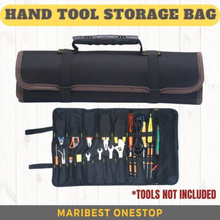 Foldable Hand Tool Storage Bag Portable Hand Tool Organizer Pouch Lazada