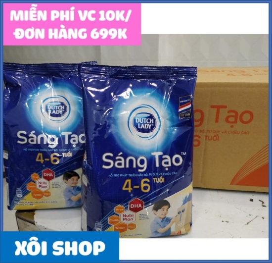 Combo 2 sữa sáng tạo cô gái hà lan - túi 1kg - ảnh sản phẩm 1