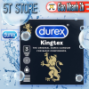 Bao cao su siêu mỏng durex kingtex - ôm sát, tăng cường sự gần gũi - ảnh sản phẩm 1