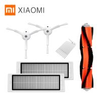 XIAOMI MIJIA Robot Vacuum Cleaner 1 1S 2 Roborock S5 Original Spare Parts Pack Kits HEPA Filter Side Roller Main brush Mop Wall (hot sell)Elvis William