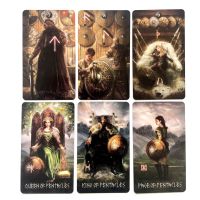 【HOT】⊕◎♗ Rune Cards English Version Card Prediction Divination Board Game Psychic