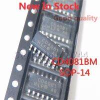 10PCS/LOT CD4081BM CD4081 SMD SOP-14 logic gate and inverter In Stock NEW original IC