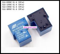 2ชิ้น/ล็อต Songle Power รีเลย์ Sla-05vdc-sl-a Sla-12vdc-sl-a Sla-24vdc-sl-a Sla-48vdc-sl-a 5V 24V 48V 30a 5pin T90ใหม่