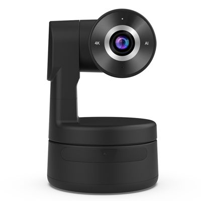 4K Auto Focus AI-Powered PTZ Webcam Remote Control Living Stream Camera Accessories Parts 3X Zoom Auto Track Online Meeting Video Camera