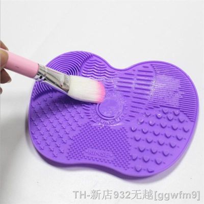 hot【DT】▦  1pc Silicone Cleaner Make Up Washing Gel Cleaning Foundation Makeup Scrubbe Board