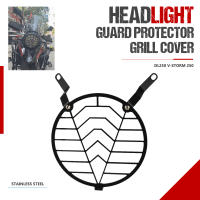 ด้านหน้าโคมไฟ H Ead Light อุปกรณ์เสริมโคมไฟสำหรับซูซูกิ DL250 V-Strom DL 250 VStrom250ไฟหน้ายามโคมไฟ Hoods ป้องกัน