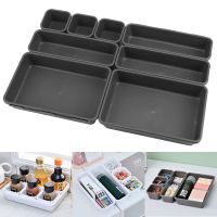 Storage Drawer Organizers Separator Home Office Desk Stationery Storage Box for Kitchen Bathroom Women Makeup Organizer Boxes