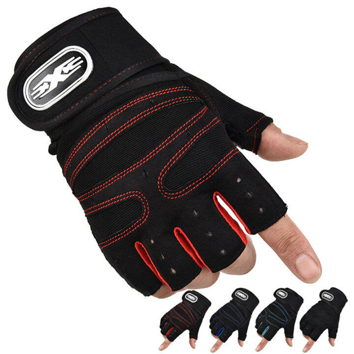 ZNPNXN Gym Gloves Sports Exercise Weight Lifting Training Fitness