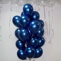 【DT】hot！ 30pcs 5/10/12inch Ink Balloons Dark Helium Air Birthday Wedding Decoration Supplies Globos