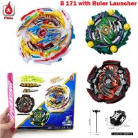 B-171 Burst Superking Triple Booster Spinning Top Tempest Dragon 01 02 03 Set Metal Fusion Battle Gyroscope Children Toys Boy