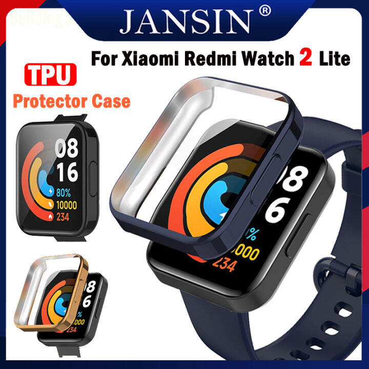 เคส-xiaomi-redmi-watch-2-lite-case-เคสกันกระแทก-redmi-watch-2-lite-ตัวป้องกันเคสซิลิโคน-tpu-สำหรับ