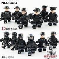 Chinese Special Forces Building Blocks Aberdeen SWAT Cheap Police Soldiers Boys Children Full Set Boys Assembled Toys