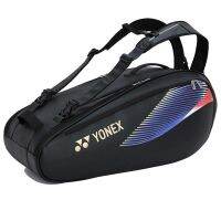 ✳ For Yonexˉ 75th Anniversary Racket Bag Waterproof Artificial Leather Backpack With Shoe Compartment For Women Men