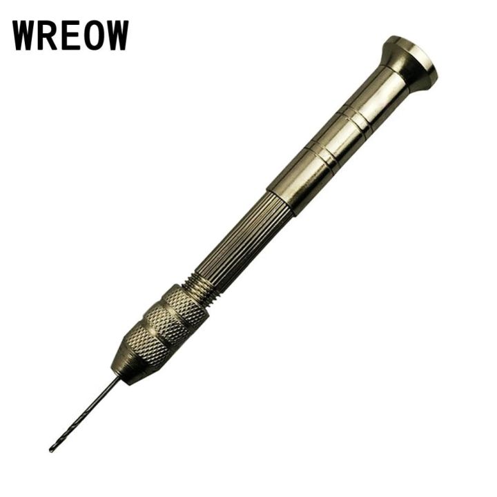 hh-ddpjwreow-micro-aluminum-hand-drill-drilling-chuck-twist-drill-bit-repair-hand-tool-woodworking-manual-drilling-hole-rotary-tools