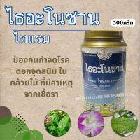 ไธอะโนซาน (ไทแรม) ขนาด 500 กรัม ป้องกันกำจัดโรคดอกจุดสนิม ในกล้วยไม้ ที่มีสาเหตุจากเชื้อรา