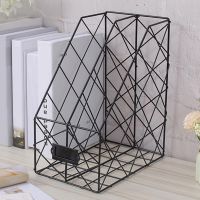 【CC】 1/2/4 Layers Iron File Book Storage Shelf Organizer Holder Desktop Rack