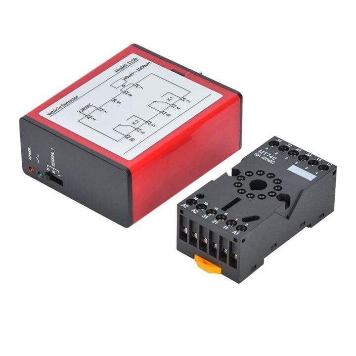 110B Vehicle Detector AC220V Single Channel Inductive Vehicle Loop