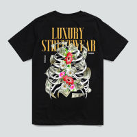 เสื้อยืดพิมพ์ลาย ต้นไม้เงินกะโหลก money เสื้อยืดแฟชั่น Street Cotton