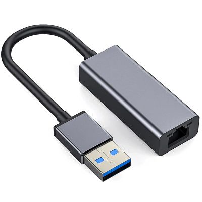 USB 3.0 10/100/1000 Gigabit อินเทอร์เน็ตอีเธอร์เน็ตอะแดปเตอร์สำหรับ Nintendo Switch, Chromebook,Windows 10, 8.1,Mac OS,ชิปเซ็ต