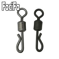 【hot】☇◙  25 / 50 100pcs Swivel Fishing Q-Shaped Change Carp Terminal Tackle Accessories