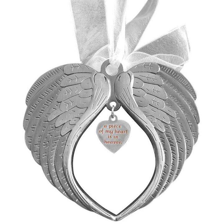 angel-memorial-photo-frame-a-piece-of-my-heart-is-in-heaven-ornament-for-christmas-tree-personalized-memorial-ornaments-metal-picture-frames-silver-photo-frame-hanging-memorial-ornament-like-minded