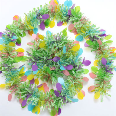 Decoration Supplie Gift Birthday Home Hanging Ornament Tinsel Wreath Easter Garlands