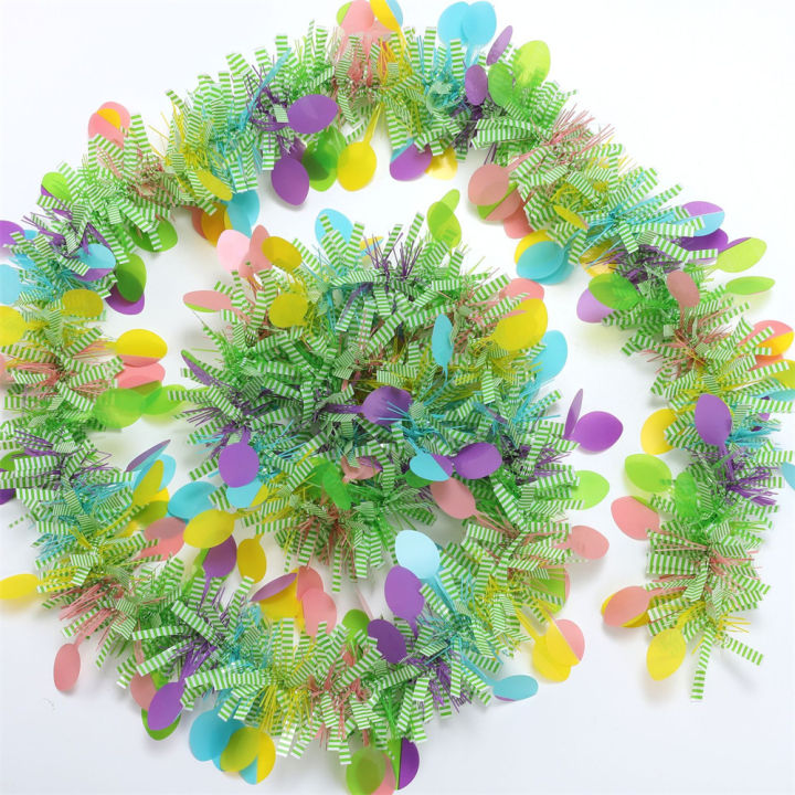 decoration-supplie-gift-birthday-home-hanging-ornament-tinsel-wreath-easter-garlands
