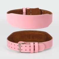 Weight Lifting Belt For Women 10.5cm Width Gym Fitness Squats Belt Back Support Powerlifting Cross Training Workout Belt Pink