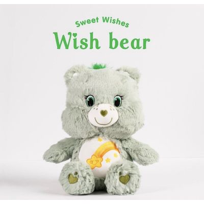 ✨สินค้าแท้💯ลิขสิทไทย🇹🇭ตุ๊กตาหมี แคร์แบร์ 25-45cm. Care Bears (WISH Bear)🍃𝑴𝒂𝒕𝒄𝒉𝒂 𝑮𝒓𝒆𝒆𝒏 𝑻𝒆𝒂🍵 สีเขียวมัชฉะ