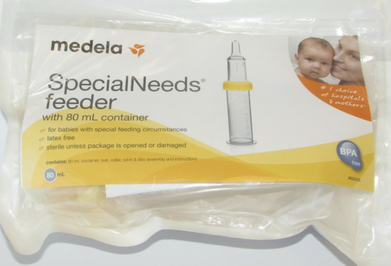 Bình sữa medela cho trẻ bú yếu medela special needs feeder 80ml - ảnh sản phẩm 2