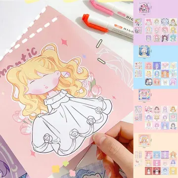 Dán hình búp bê công chúa thay quần áo và đeo giày  Sticker doll so cute  Chim Xinh  YouTube