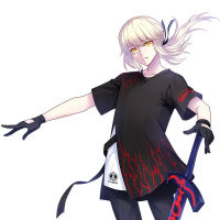 อะนิเมะ Fatestay Night Arturia Pendragon Saber Alter คอสเพลย์เสื้อยืดแขนสั้นแขนยาว Unisex Kimono Haori เสื้อคลุม Streetwear