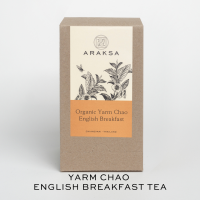 ARAKSA​ English Breakfast Tea 20 sachet in tea box / ARAKSA ชาอิงลิชเบรกฟาสต์ออร์แกนิค 20 ซองในกล่องกระดาษ