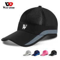 WEST BIKING Cycling Caps Sun UV Outdoor Riding Cap Summer Elastic Hat Hiking Fishing Tennis Hats Men Women Bike Bicycle Hats Camping Hat