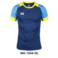 เสื้อฟุตบอล รุ่น  WA-1544 (สีกรมท่า-ฟ้า)