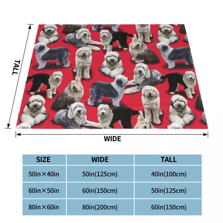 the-old-english-sheepdog-blanket-fleece-textile-decor-bobtail-dog-multi-function-throw-blanket-for-bedding-office-bedspreads