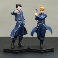 Fullmetal Alchemist Roy Mustang Riza Hawkeye Pop Up Parade Figure PVC Figurine Collection Model Doll Toy