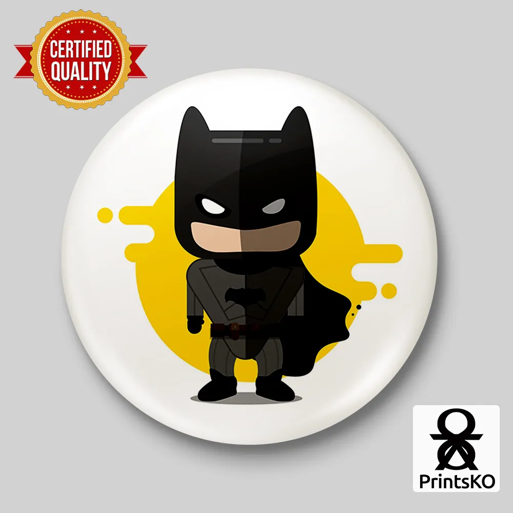 High Quality Button Pin / Badge with Batman - Chibi Design | Lazada PH