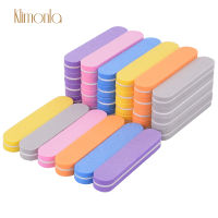 100PcsLot Mini Sponge Nail File 100180 Sandpaper Grinding Nails Care Lime A Ongle Block Pedicure Beauty Accessories Tool Files