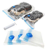 Ziplock ถุงซีลสูญญากาศสำหรับเครื่องนอนเสื้อผ้าหมอนการจัดเก็บซีลการบีบอัดบรรจุกระเป๋า BeanTravel อุปกรณ์ปั๊มมือ