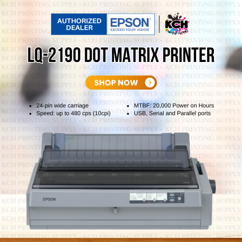 Epson LQ2190 Dot Matrix Printer Lazada PH