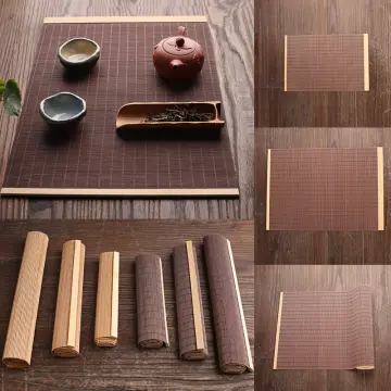 Bamboo Table Runner Tea Mat, Bamboo Mat Dining Table