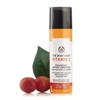 The Body Shop Vitamin C Skin Boost Instant Smoother 30 ml. เนื้อเจลบางเบาพร้อมส่วนผสมของวิตามินเข้มข้น และสารบำรุงผิวชั้นเยี่ยม ให้คุณมีผิวมอบความกระจ่างใส