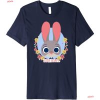 【New】New Disney Zootopia Judy Hopps Spring Wreath Premium T-Shirt เสื้อยืด ดพิมพ์ลาย ดผ้าเด้ง คอกลม cotton แฟชั่น sale Unisex