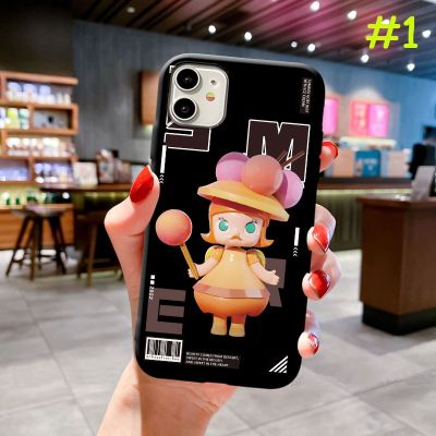 iPhone 13 12 11 XS Pro Max Mini iPhone X XR 8 7 6 6S Plus 5 5S Soft phone case cover matte casing for POP MART Molly-2