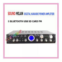 SOUND MILAN DIGITAL KARAOKE POWER AMPLIFIER มี BLUETOOTH USB SD CARD FM รุ่น AV-3325