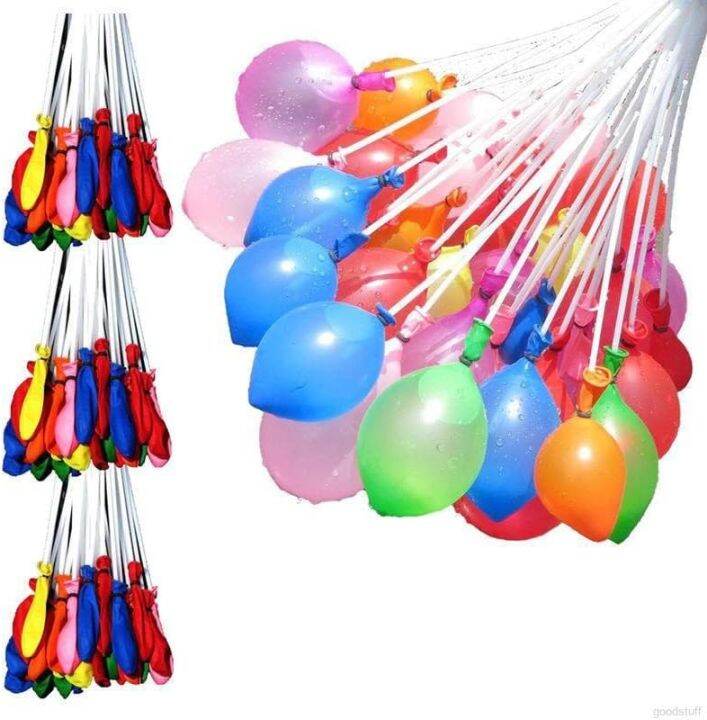 (Ready Stock) 111 pcs Magic Balloons Water kids Toy Water Balloons