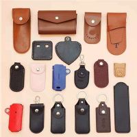 New Pu Leather Case Protection Kit Passport Cover Sewing Document Bag Storage Bag Work Brand Small Leather U Disk Cover